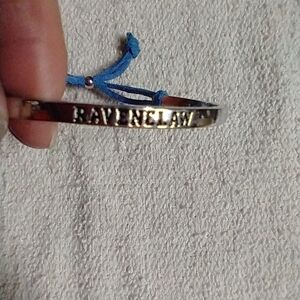 Silvertone blue ravenclaw bracelet